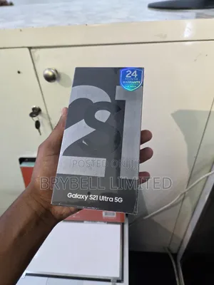 New Samsung Galaxy S21 Ultra 5G 256 GB Silver