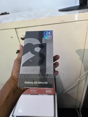 New Samsung Galaxy S21 Ultra 5G 256 GB Silver