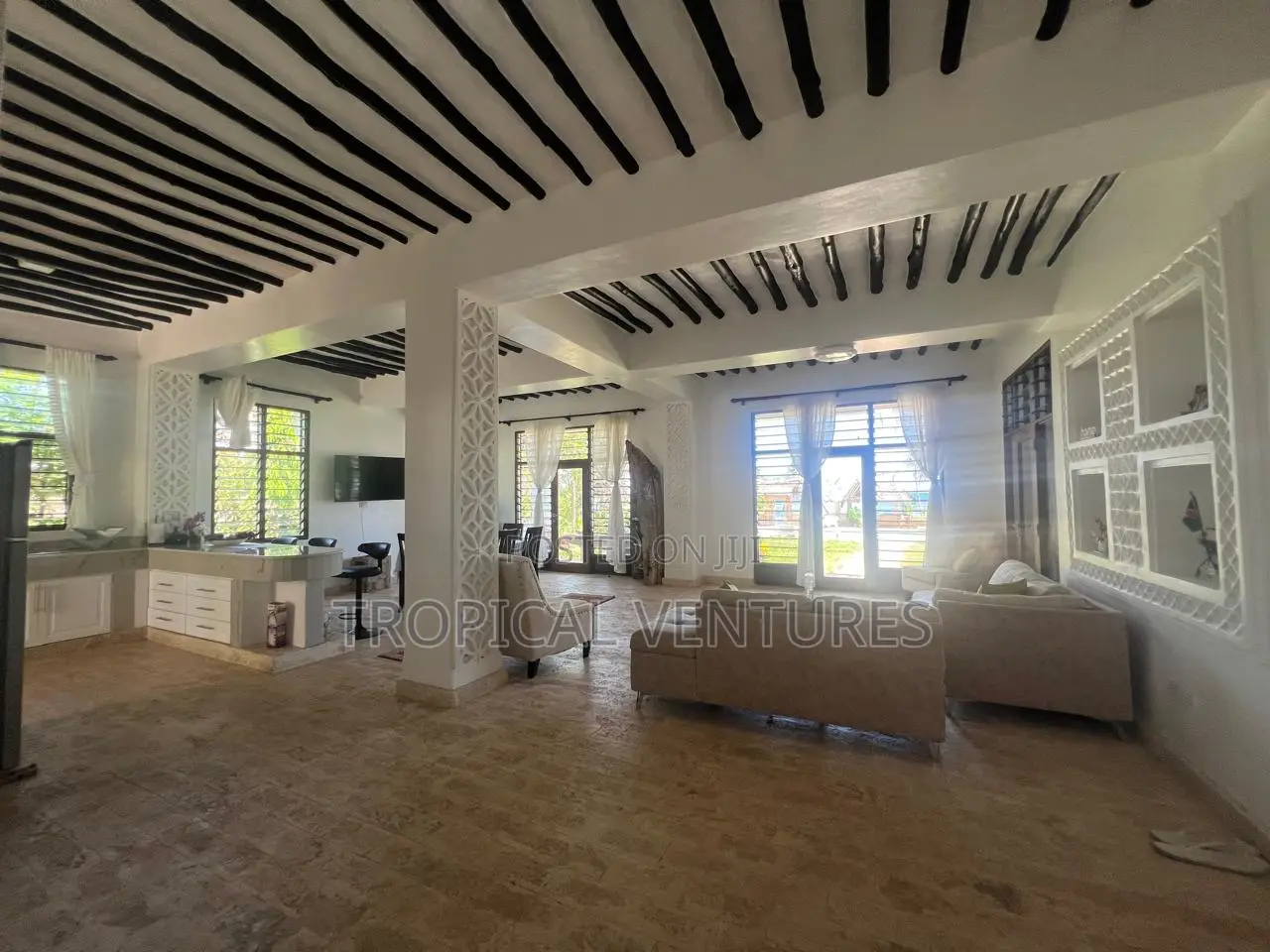Furnished 4bdrm Villa in Msambweni Beach, Diani for sale