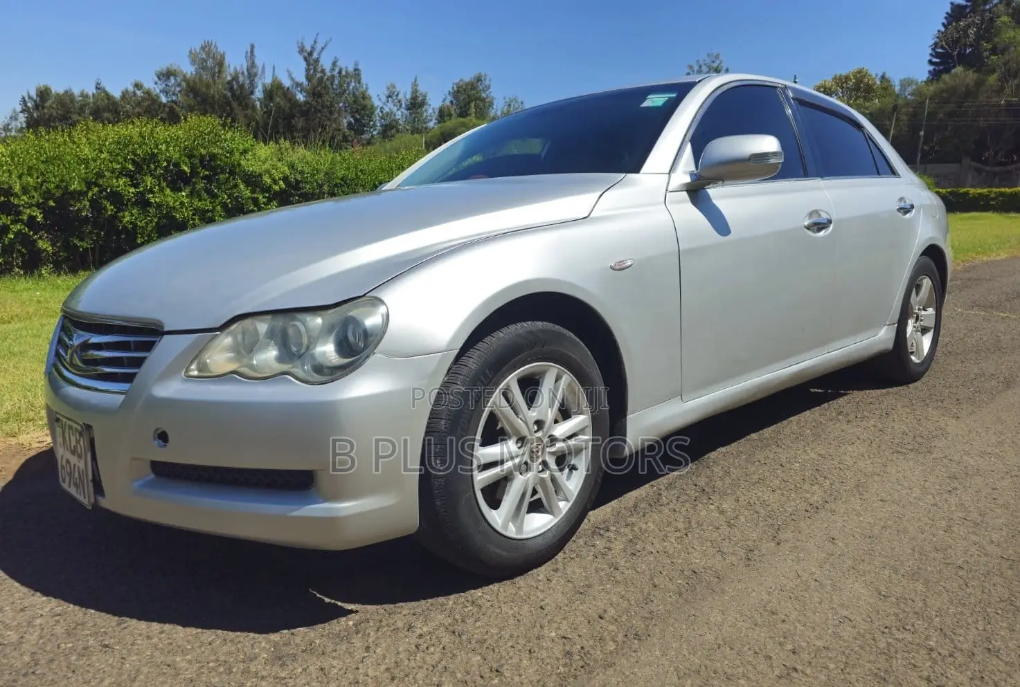 Toyota Mark X 2008 Silver