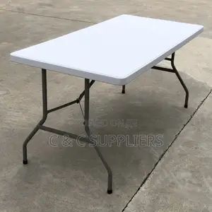 Rectangular Plastic Fold Up Table