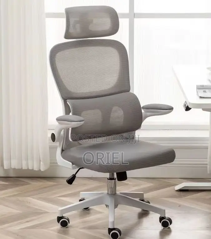 White Ergonomic HighBack Orthopedic OfficeChair.