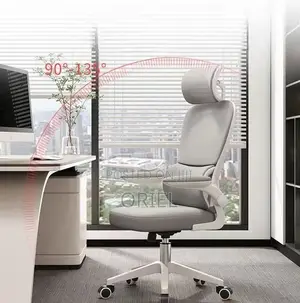 White Ergonomic HighBack Orthopedic OfficeChair.