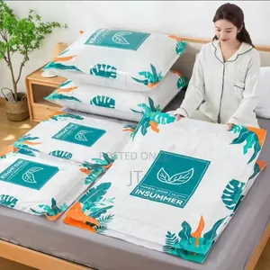 10pcs Set Vacuum Compression Storage Bags (With Electric Pump)