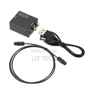 Digital-to-Analog Audio Converter Digital Optical Coaxial Inputs