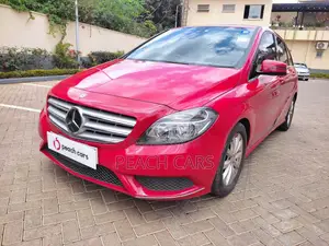 Mercedes-Benz B-Class 2014 Red