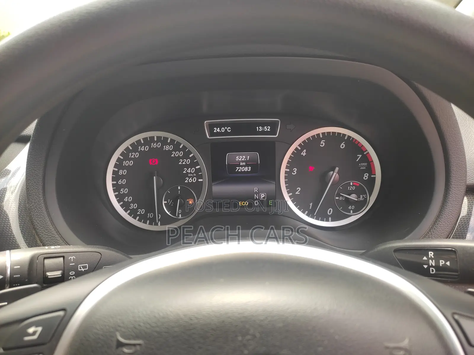 Mercedes-Benz B-Class 2014 Red