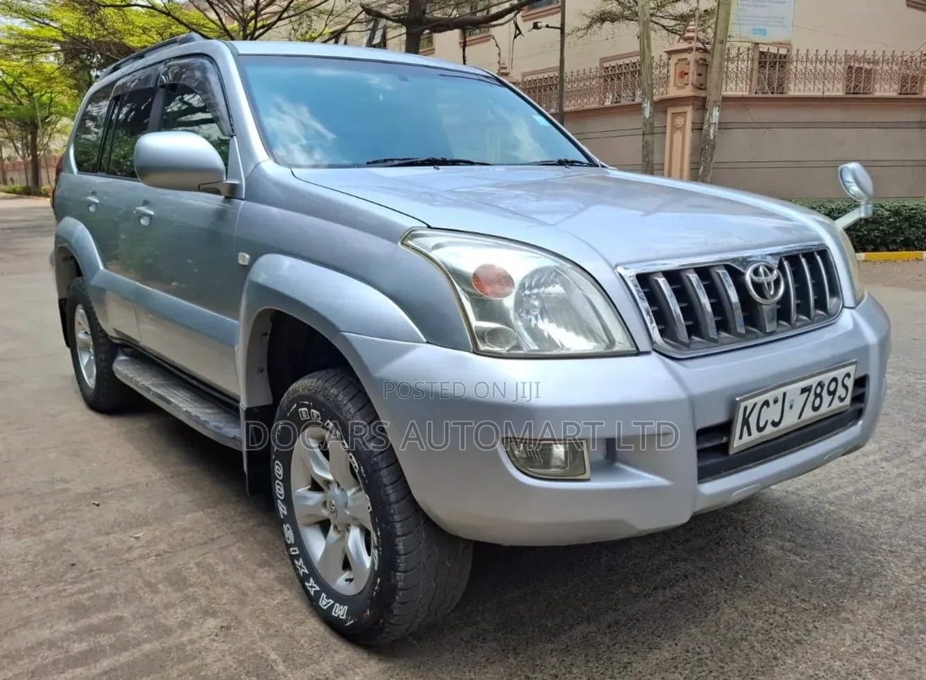 Toyota Land Cruiser Prado 2009 Silver