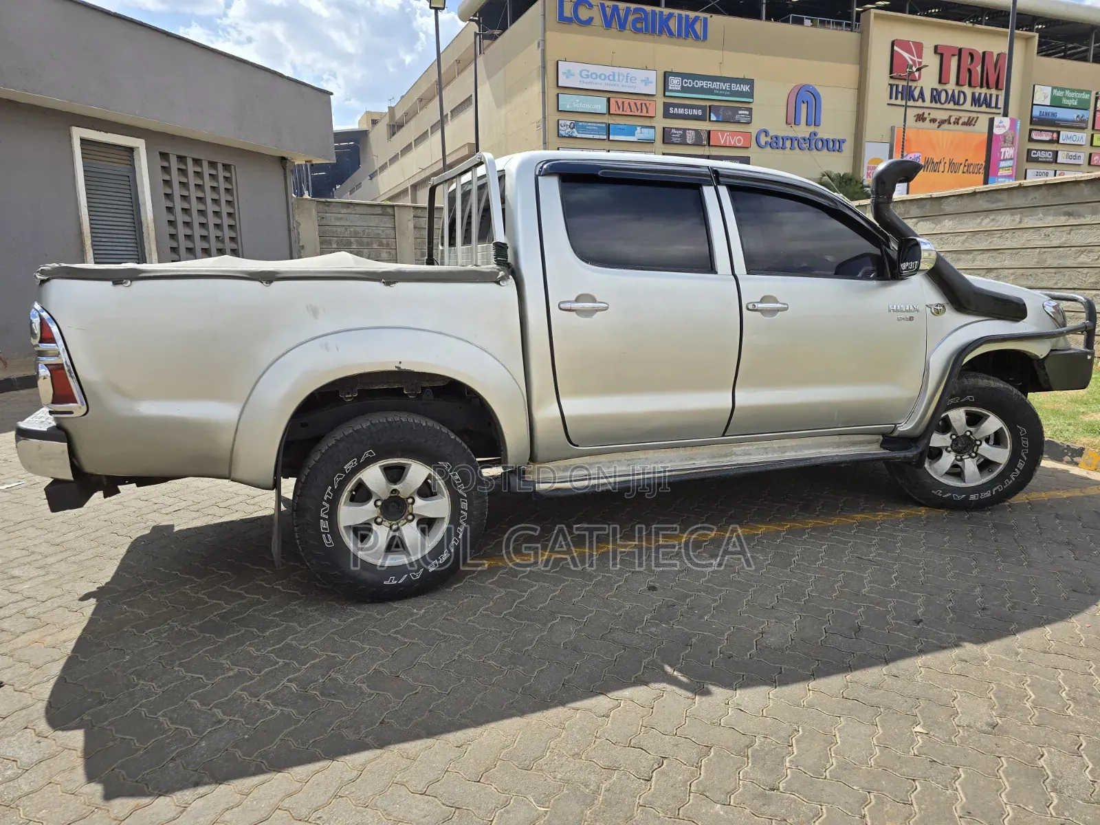 Toyota Hilux 2.5 Cab 2005 Silver