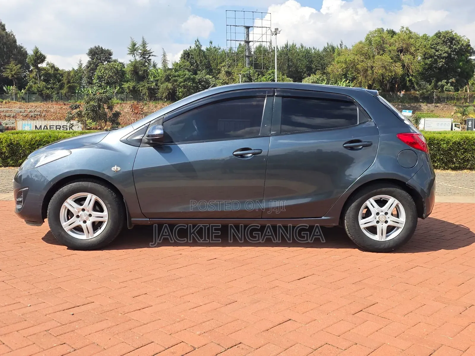 Mazda Demio 2012 Blue