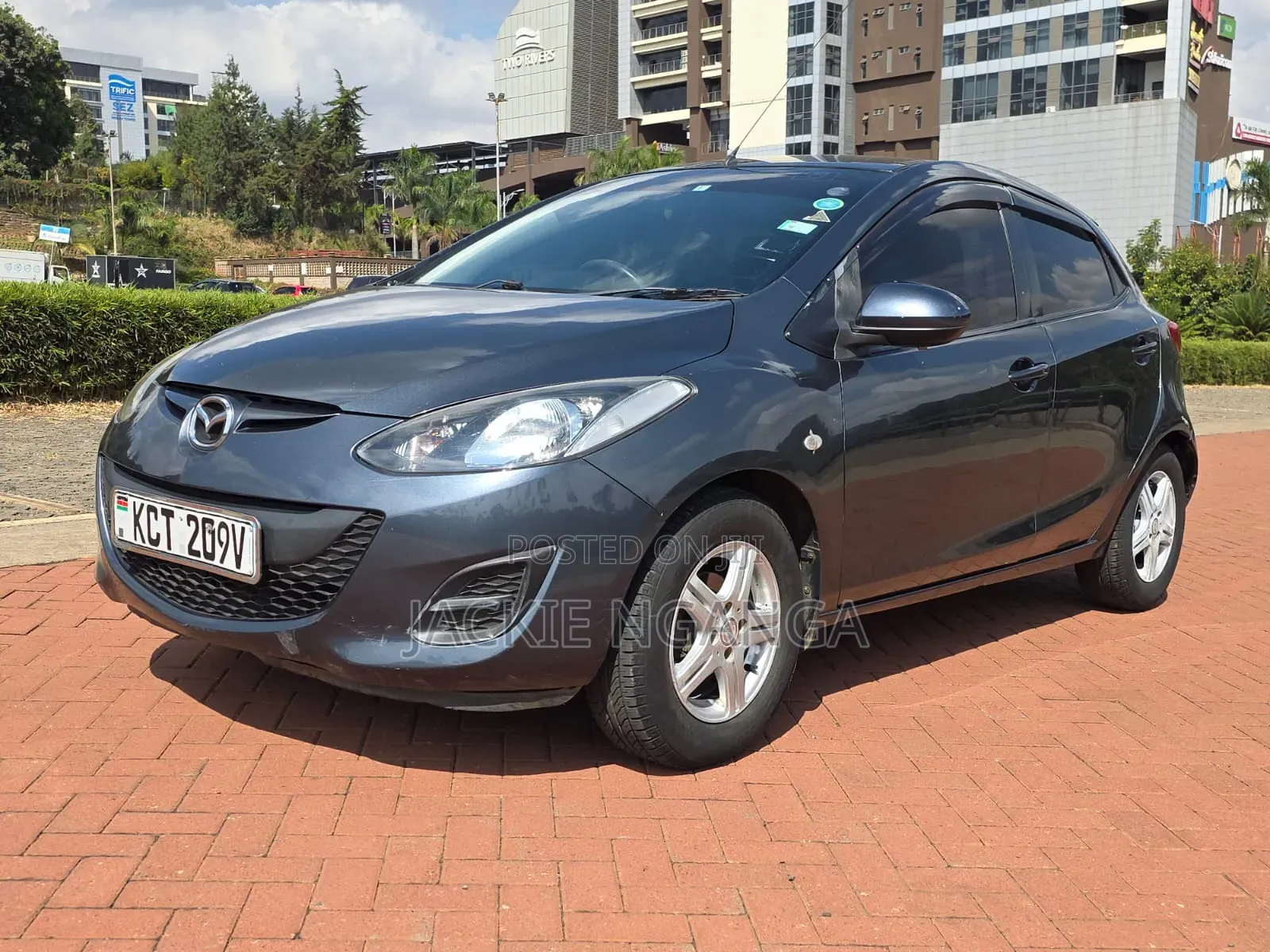 Mazda Demio 2012 Blue