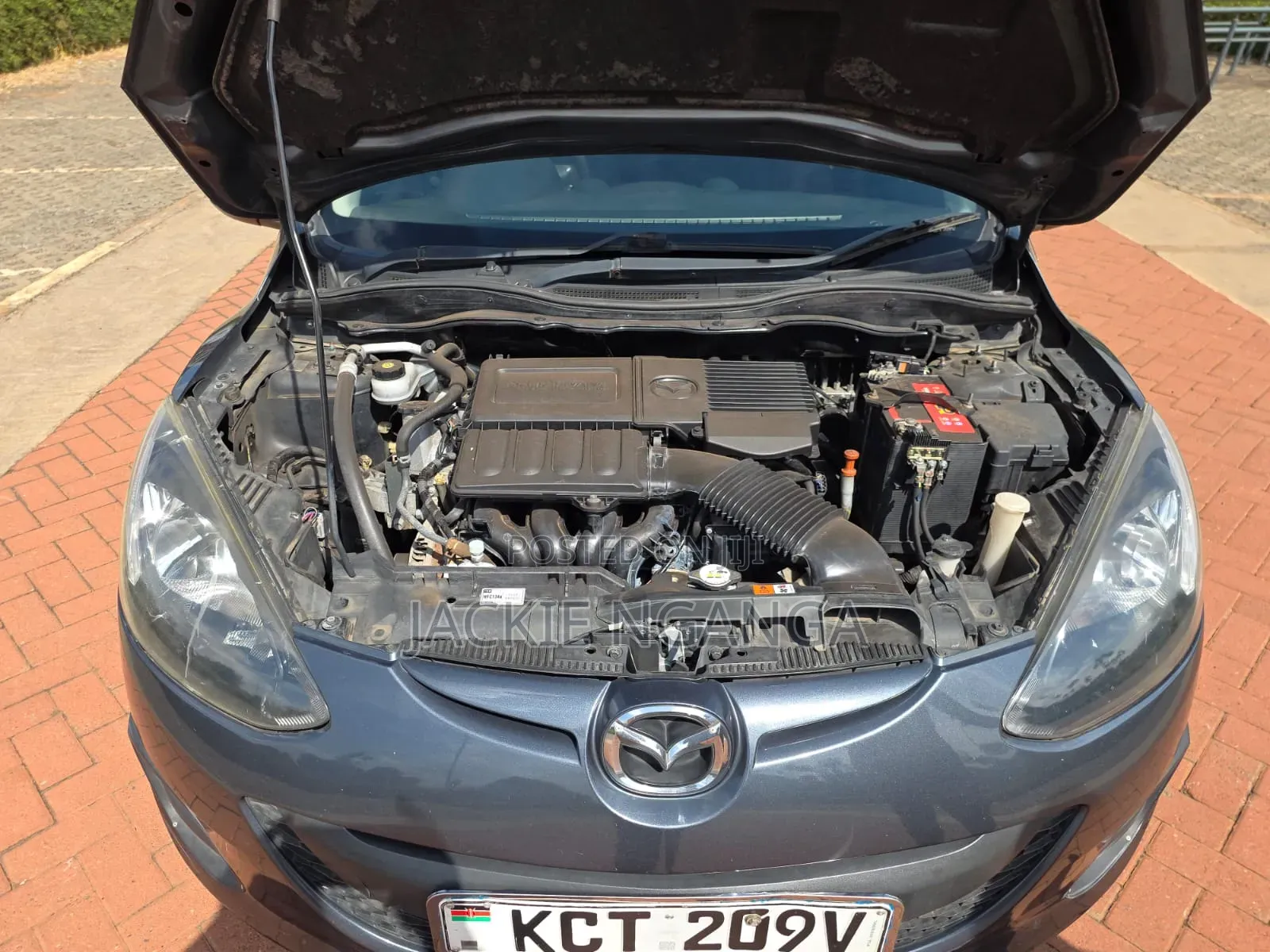 Mazda Demio 2012 Blue