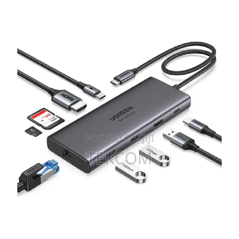 UGREEN 11-in-1 USB-C Multifunction Adapter - CM639