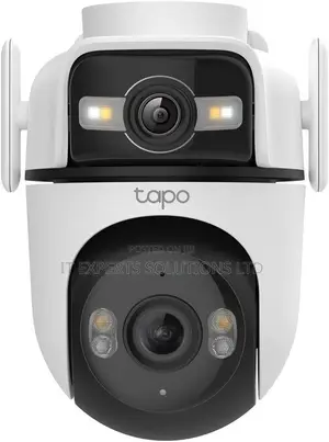 TP-Link Tapo Indoor/Outdoor Dual Lens Pan/Tilt Camera - TL-TAPO C246D