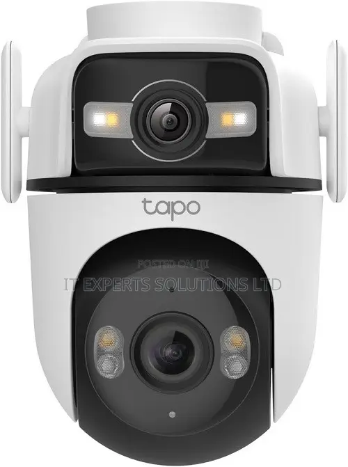 TP-Link Tapo Indoor/Outdoor Dual Lens Pan/Tilt Camera - TL-TAPO C246D