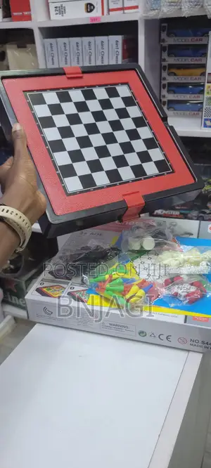 6 in 1 Chess Game Board