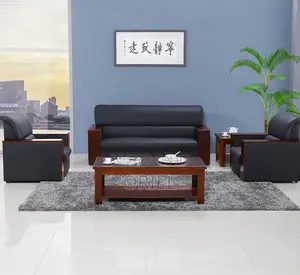 Modern Modular 5-Person Office Sofa