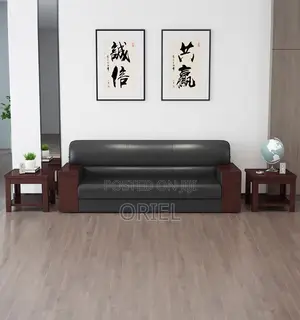 Modern Modular 5-Person Office Sofa