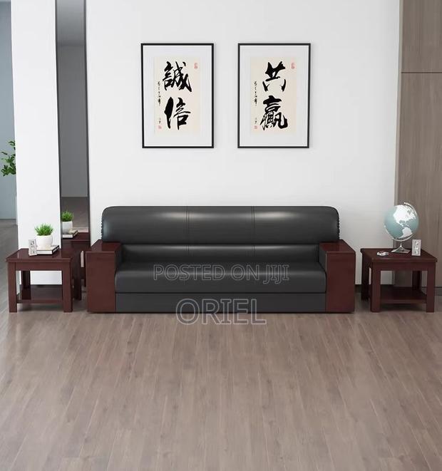 Modern Modular 5-Person Office Sofa - thumbnail 4