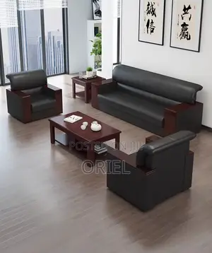 Modern Modular 5-Person Office Sofa