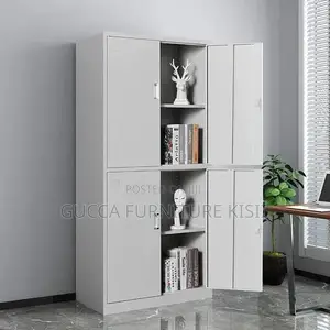 4 Door Metallic Lockable Storage Box