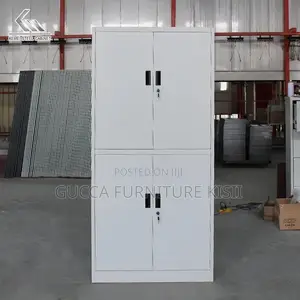 4 Door Metallic Lockable Storage Box
