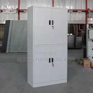 4 Door Metallic Lockable Storage Box