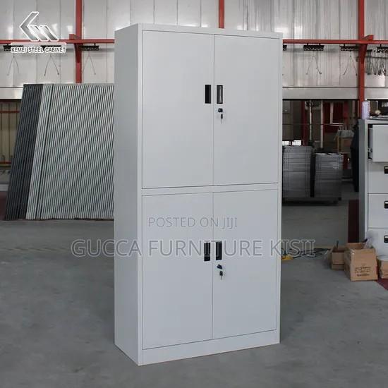 4 Door Metallic Lockable Storage Box