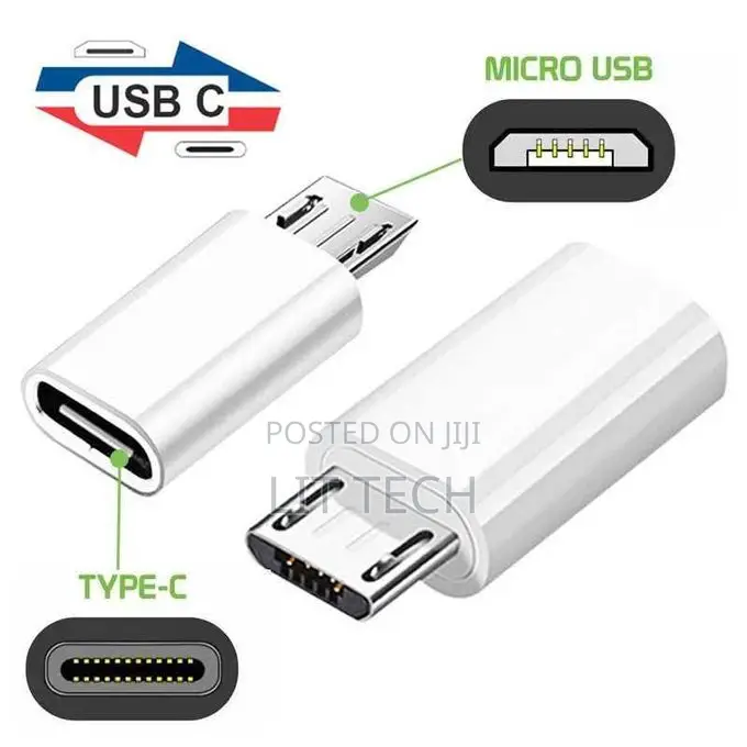 Micro USB OTG Adapter to USB Type C Adapter