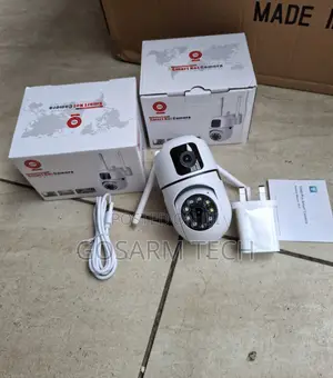 V380 Smart Dual Lens Home WiFi Camera Bulb Camera Wall Mount