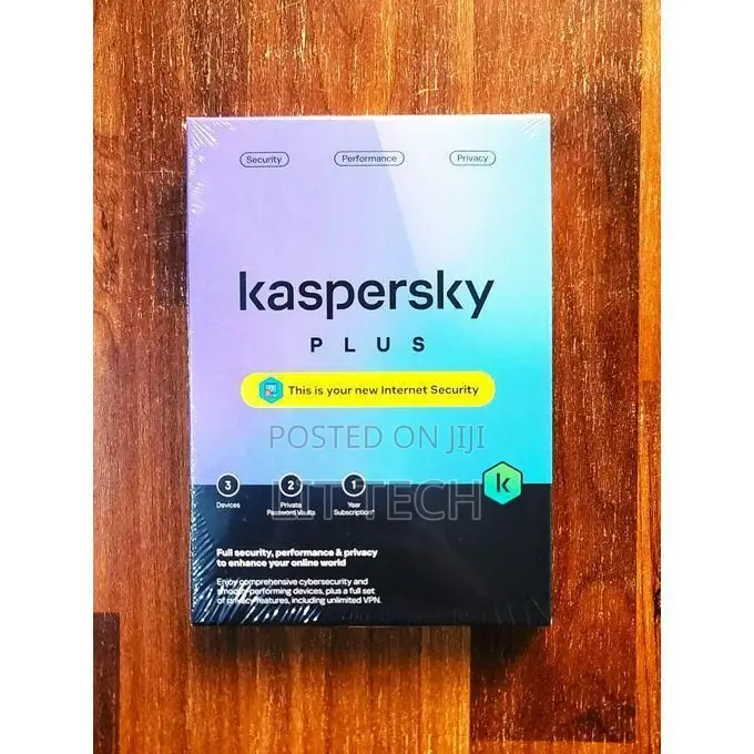 Kaspersky Plus 3 Device + 2 Private Password Vaults