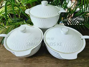 3pc Large Ceramic Bowls/Pot Mugs