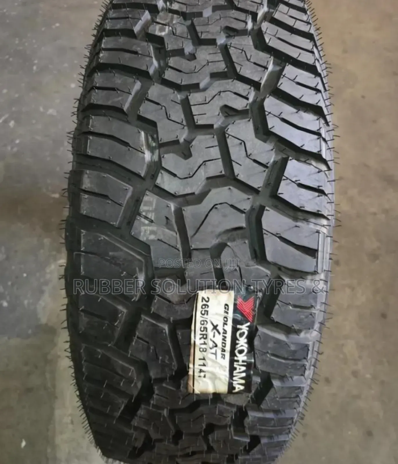 265 /65 R8 Yokohama Tyres 114t X-at Geolandar All-Terrain