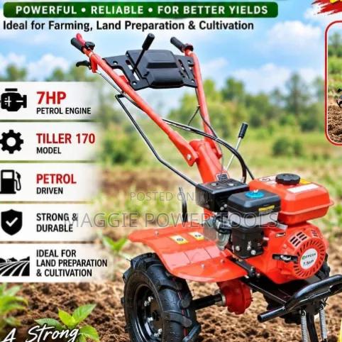 Heavy Duty Power Full Tiller/7hp Petrol Engine