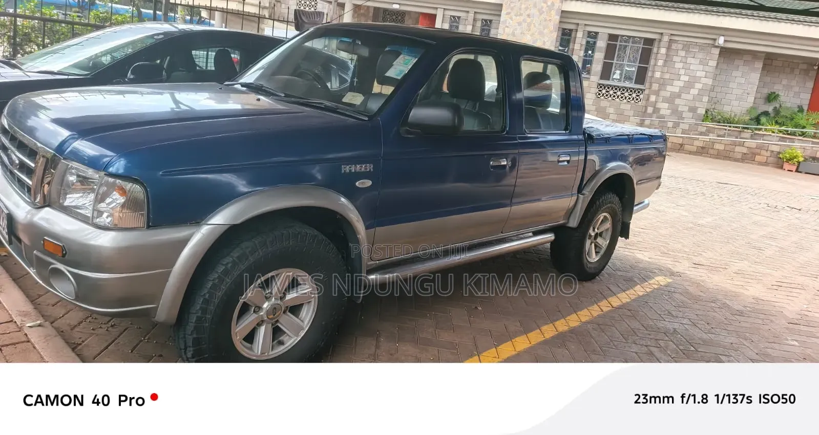 Ford Ranger Wildtrak 2012 Blue
