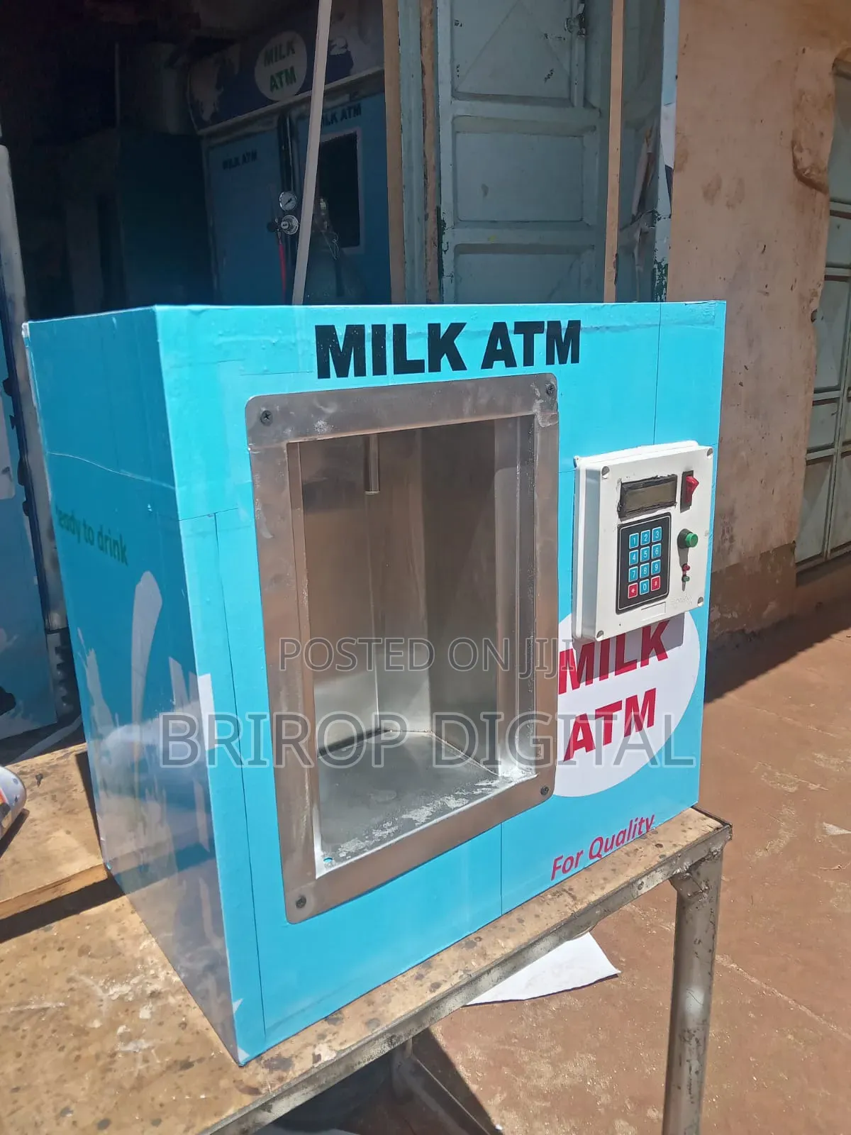 Desktop Milk ATM