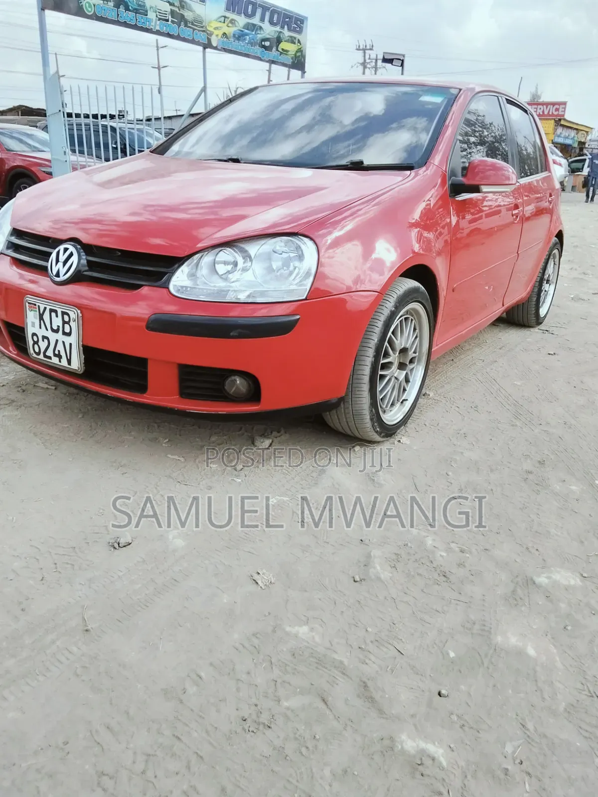 Volkswagen Golf 2008 Red