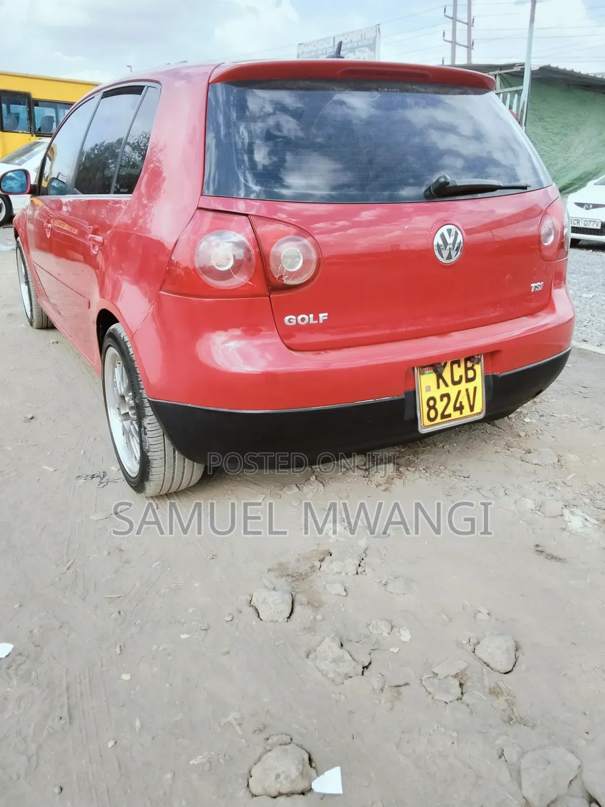 Volkswagen Golf 2008 Red