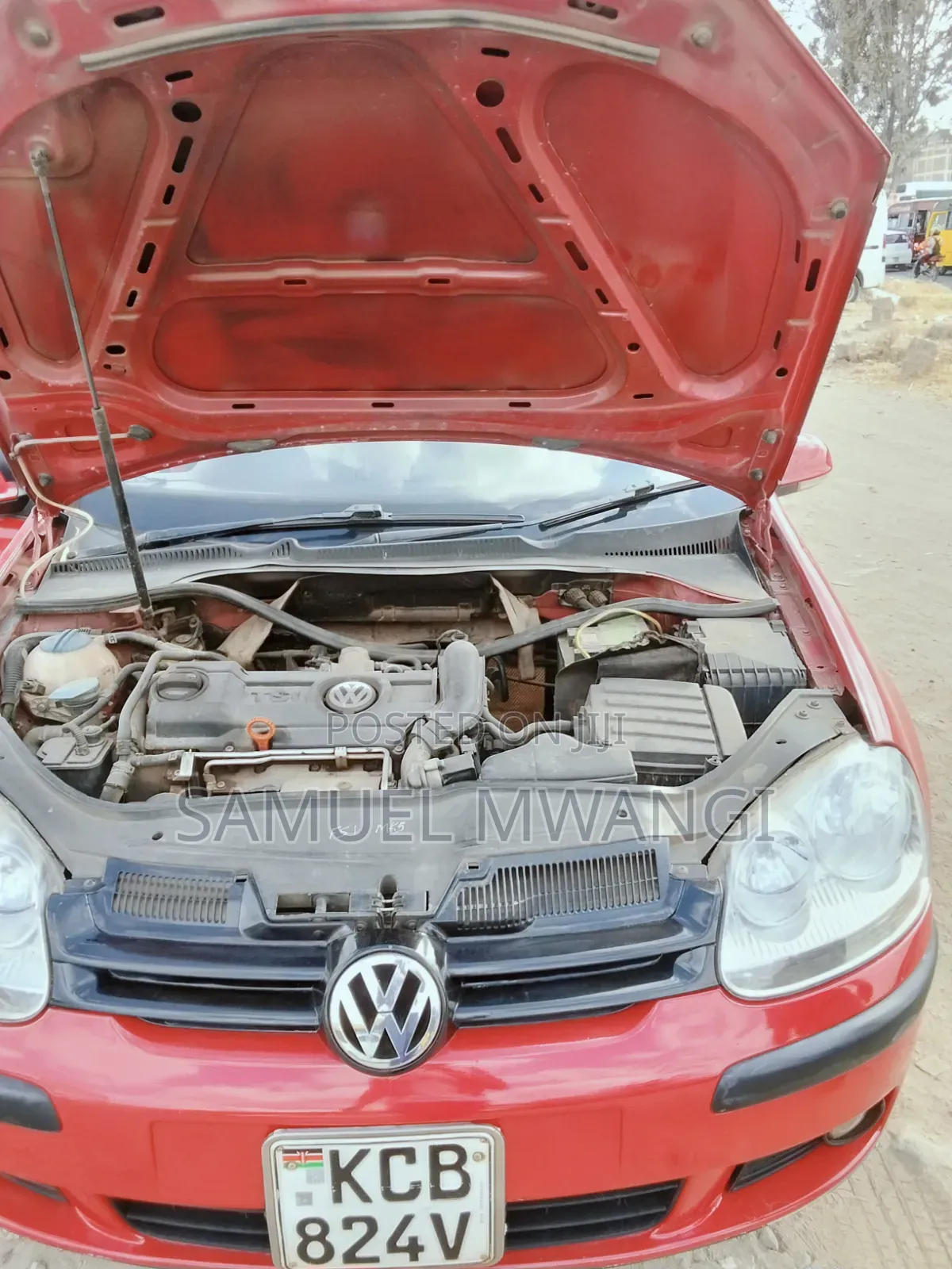 Volkswagen Golf 2008 Red