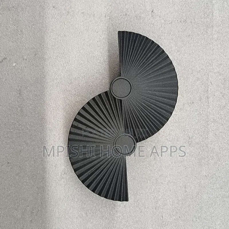 Fan-Shaped Dual-Scalloped LED Wall Light.