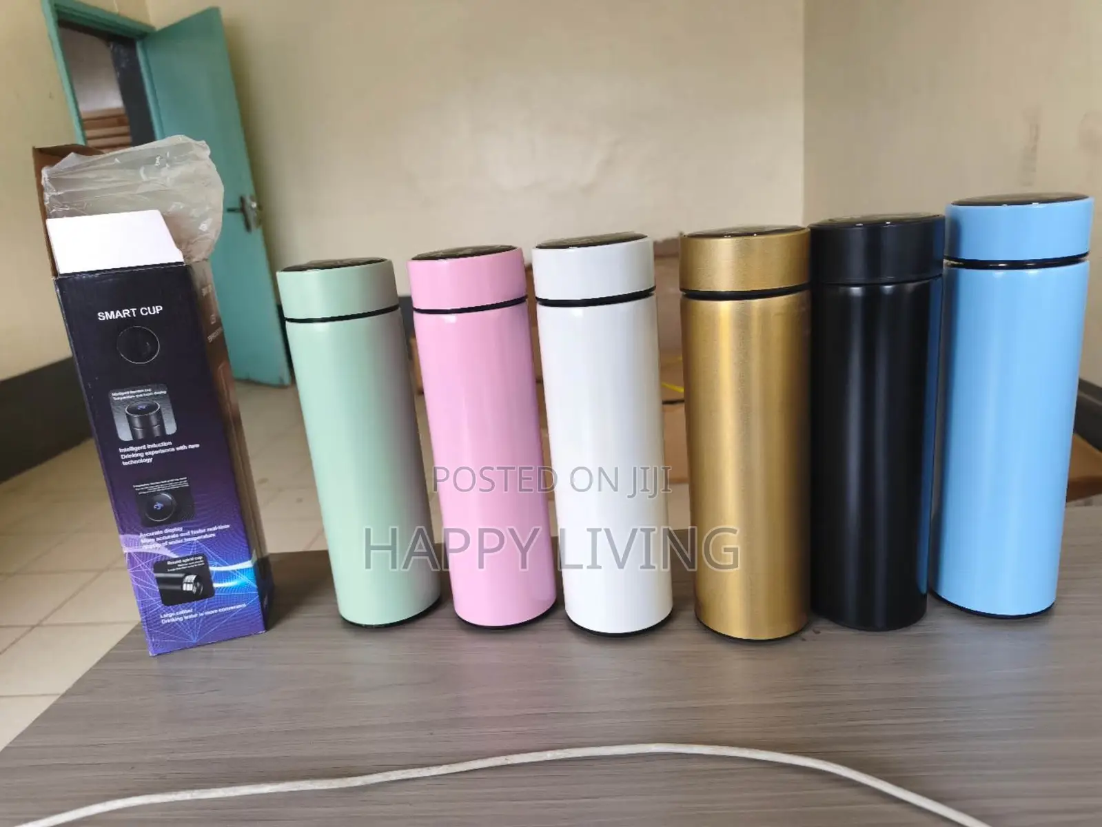 Wholesale Smart LED Stainless Steel Thermos Flask 500ml