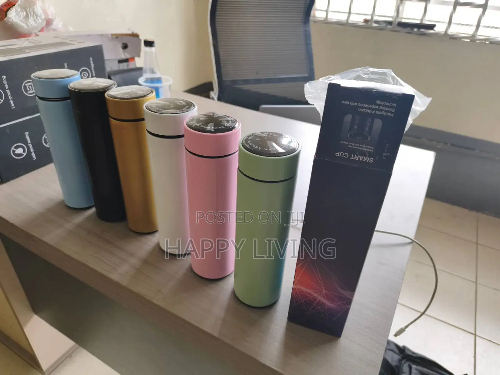 Wholesale Smart LED Stainless Steel Thermos Flask 500ml
