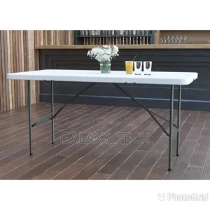 Adjustable Foldable Table 120x61x74CM - Heavy Duty Portable Table