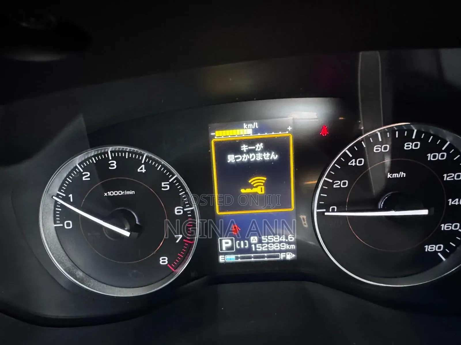 Subaru XV 2018 Black