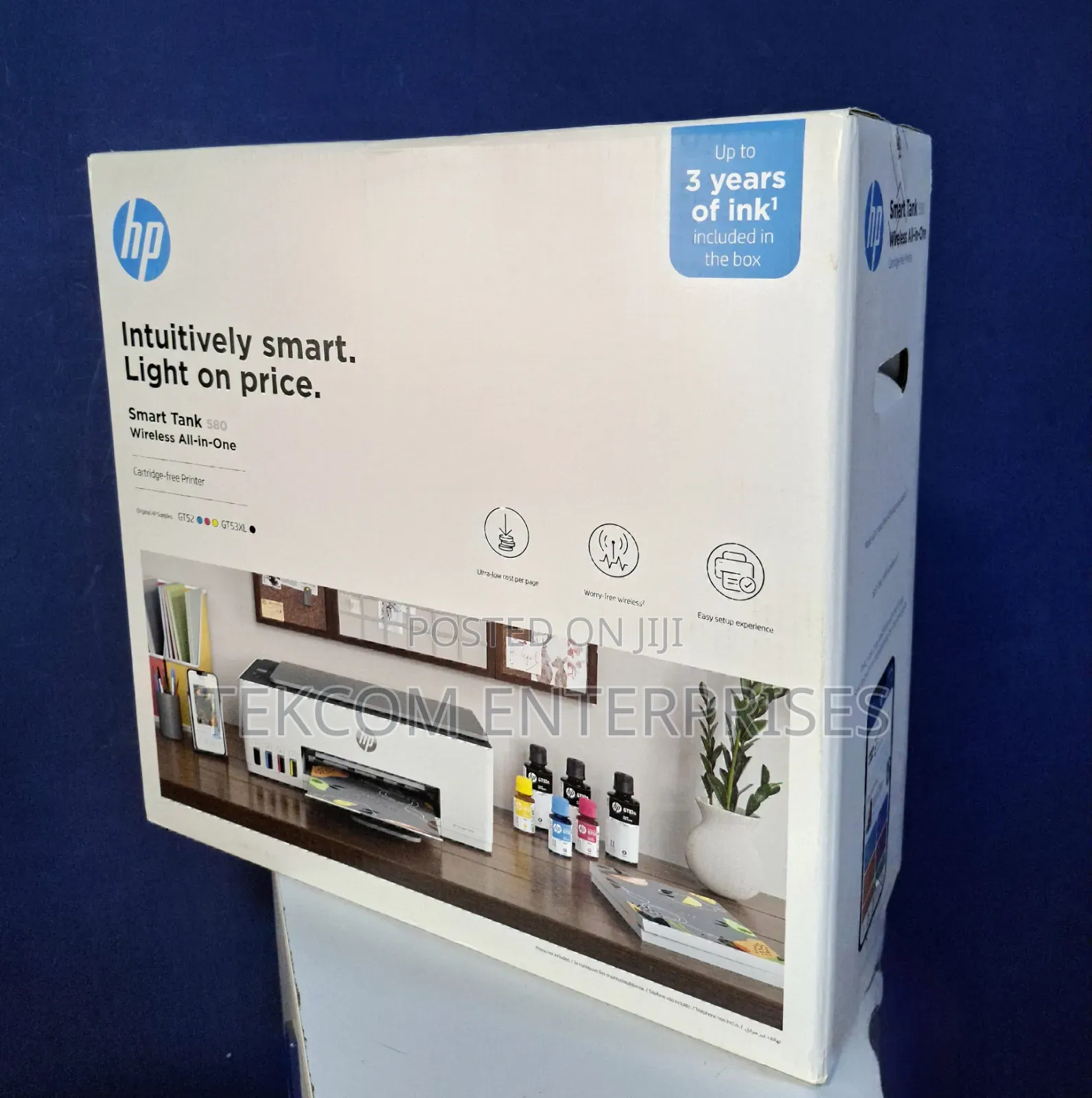 HP Smart Tank Printer 580 Printer Available HP 580