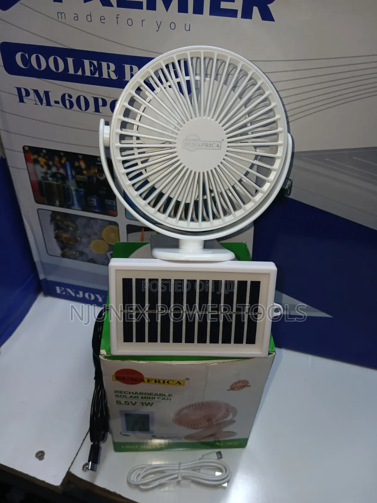 Sun Africa Portable 360° Solar Mini Fan