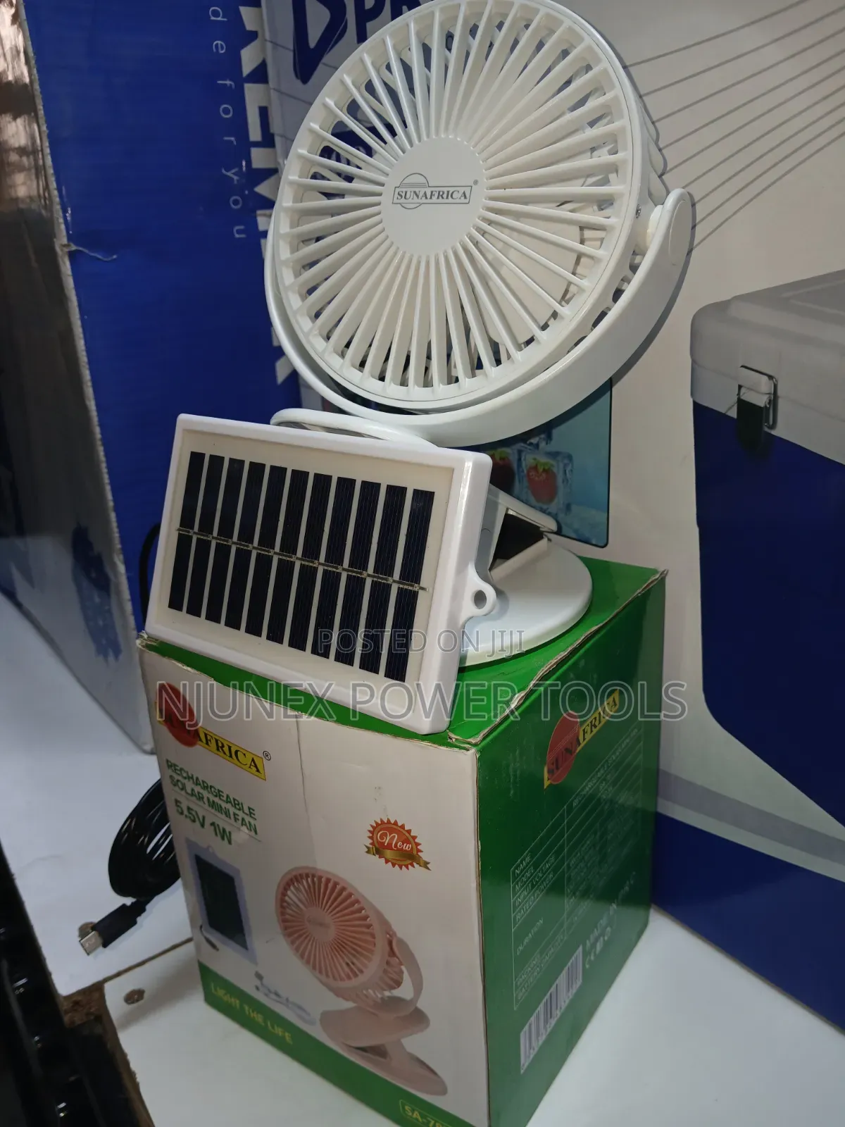 Sun Africa Portable **(360°)** Solar Mini Fan 