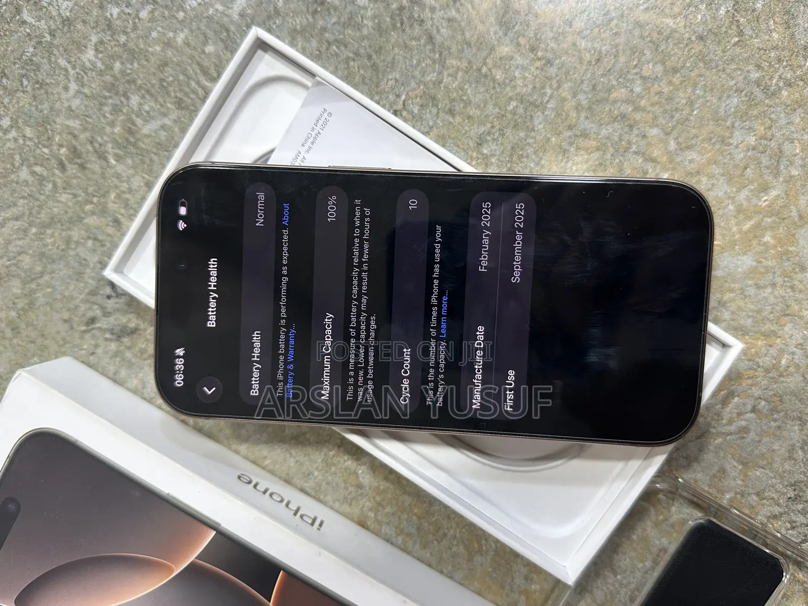 New Apple iPhone 16 Pro 128 GB Gold