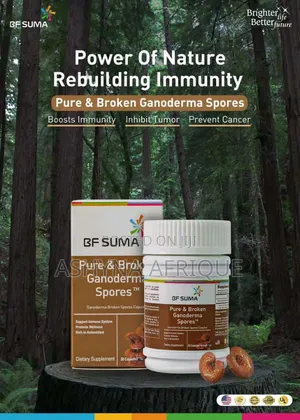 Pure and Broken Ganoderma Spores 30 Capsules