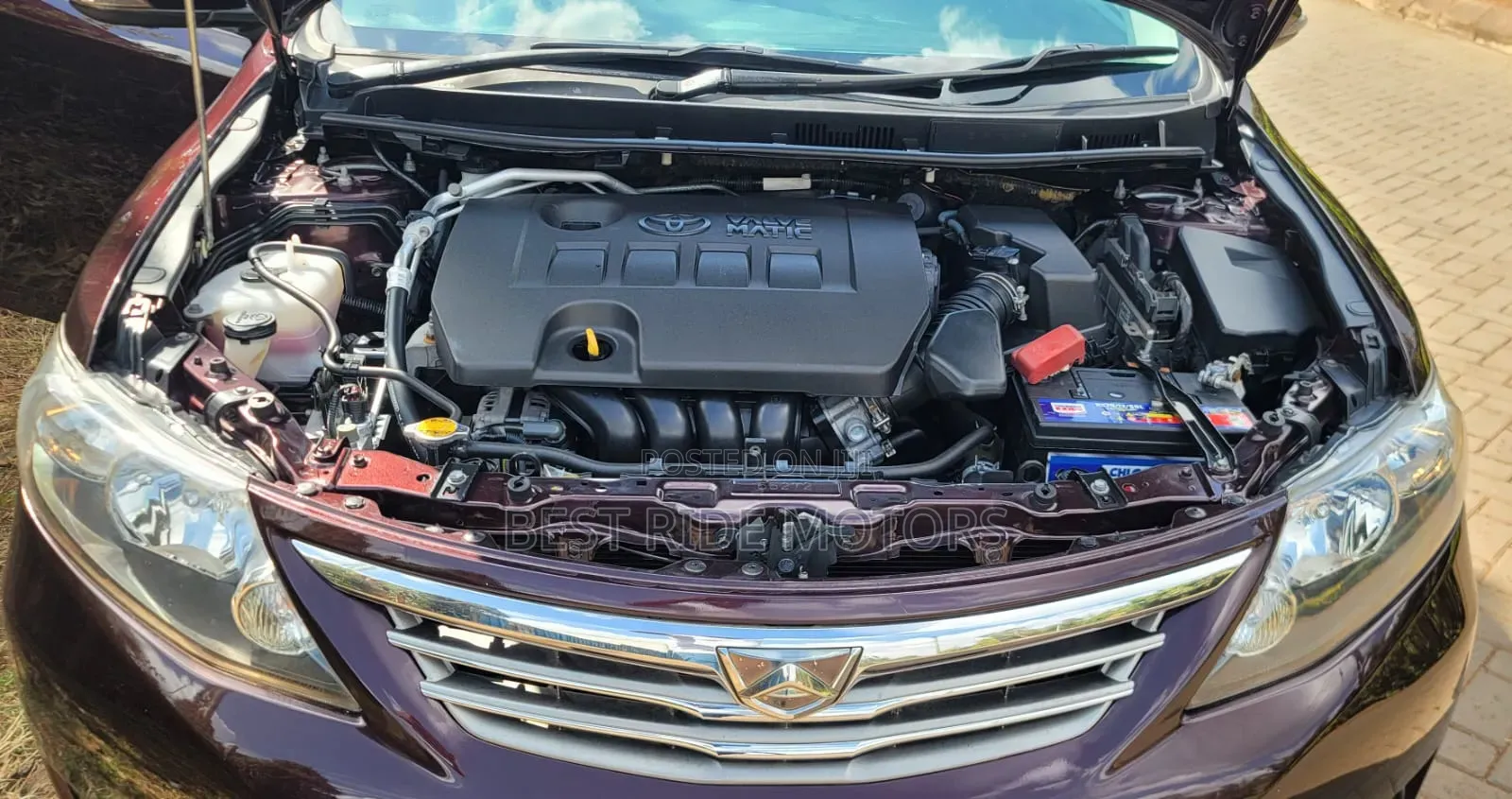 Toyota Allion 2014 Burgundy